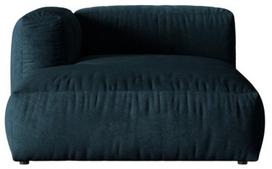 Modulinė sofa Micadoni Martina, tamsiai mėlyna, kairinė, 176 x 123 cm x 75 cm