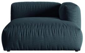 Modulinė sofa Micadoni Martina, mėlyna, dešininė, 176 x 123 cm x 75 cm