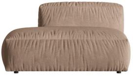 Modulinė sofa Micadoni Martina, tamsaus smėlio spalva, kairinė, 133 x 106 cm x 75 cm