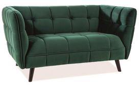 Sofa Castello 2, žalia, 145 x 85 cm x 78 cm