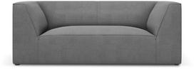 Sofa Micadoni Home Ruby, pilka, 174 x 92 cm x 69 cm