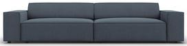 Sofa Micadoni Home Jodie Structured 4 Seats, tamsiai mėlyna, 244 x 102 cm x 70 cm