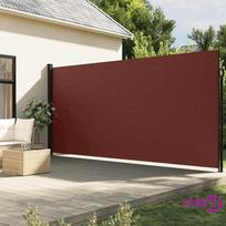 lauko stogine pavesines - vidaXL Ištraukiama šoninė markizė, ruda (Brown), 220x300 cm - 2 nuotrauka