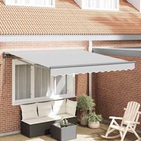 Markizės rėmas vidaXL, 3 x 2,5 m, antracitas (Anthracite)