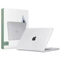 apple macbook air m5 - Tech-Protect SmartShell dėklas Apple MacBook Air 13" M2/M3/M4 - Skaidrus (Crystal Clear) - 1 nuotrauka
