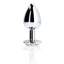 butt plug - Shots - Round Gem Butt Plug Vidutinis (Medium) - 1 nuotrauka
