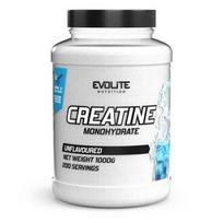 kreatinas creatine - EvoLite Kreatino Monohidratas 1000 g, be skonio (Unflavoured) - 1 nuotrauka