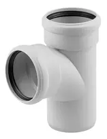 vidaus kanalizacijos - Trišakis vidaus kanalizacijai Magnaplast Skolan, 58 mm x 58 mm, 87 ° - 2 nuotrauka