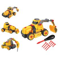 zaislai ekskavatorius - NEO TOOLS 4 in 1 ekskavatorius vaikams - 2 nuotrauka