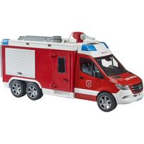 mercedes sprinter - BRUDER MB Sprinter gaisrinė mašina, 02680, raudona (Red) - 1 nuotrauka