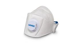 respiratoriai su voztuvu - Uvex Respiratorius su vožtuvu UV8735111, balta (White) - 1 nuotrauka