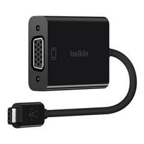 usb to vga - Belkin Adapter USB-C to VGA Black 15cm - 1 nuotrauka