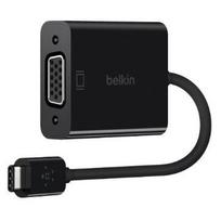 usb to vga - Belkin Adapter USB-C to VGA Black 15cm - 2 nuotrauka