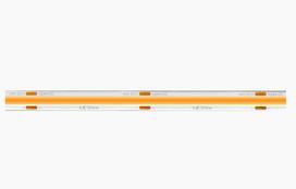 LED juosta 24Vdc, 8W/m, COB 320LED/m, 800lm, šiltai balta 2700K, IP66 hermetiška, 180°, LED LINE
