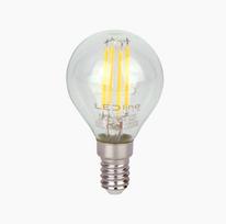 LED lemputė E14 G45 230V 4W 480lm, neutraliai balta 4000K, LED line LITE
