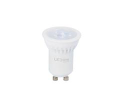 Lemputė LED GU11 230V 3W 330lm 38° šiltai balta 2700K, keramikinė