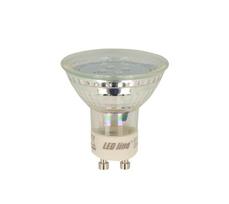 LED lemputė GU10 230V 1W 3000K šiltai balta 80lm