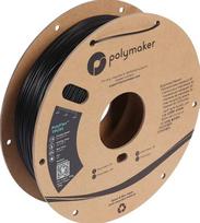 tpu plastikas - 3D plastikas TPU90 juodas 1.75mm 0.75kg PolyFlex Polymaker - 1 nuotrauka