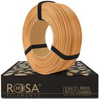 3d filamentas - 3D plastikas PLA ruda šviesiai 1.75mm 1kg refill pakuotė Rosa3D - 1 nuotrauka
