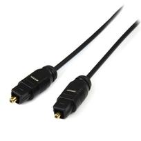 spdif kabelis - Toslink optinis garso kabelis M - M, 2m, juodas (Black) - 2 nuotrauka