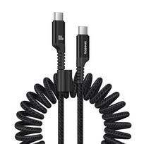 usb 100w laidas - Baseus Fish-Eye USB-C į USB-C greito įkrovimo laidas 100W 1m Juodas (Black) - 1 nuotrauka