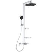 ideal standard alu - Dušo komplektas su termostatiniu maišytuvu Ideal Standard Alu+, sidabrinis (Silver Matt) - 1 nuotrauka