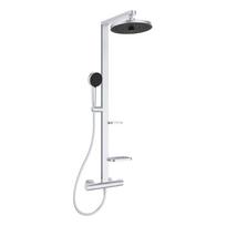 ideal standard alu - Dušo komplektas su termostatiniu maišytuvu Ideal Standard Alu+, sidabrinis (Silver Matt) - 3 nuotrauka