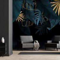 Fototapetas Artgeist Leaves Composition - Second Variant, 105 cm x 147 cm