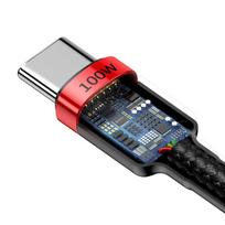 baseus 100w - Baseus CATKLF-AL91 Black/ Red - 10 nuotrauka