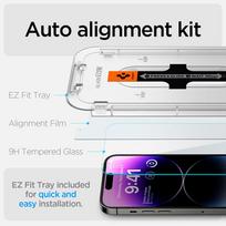 spigen glass tr ez fit 2 pack - Spigen Hardened glass for Apple iPhone 14 Pro 2 pieces - 6 nuotrauka
