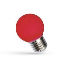 1 w lempute - Spectrum LED Lemputė P45 E27 1W Raudona (Red) - 1 nuotrauka