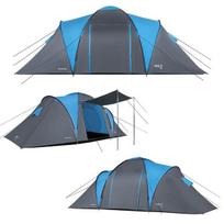 Nils Camp NC6031 šešiavietė palapinė, mėlyna/pilka (Blue/Grey)