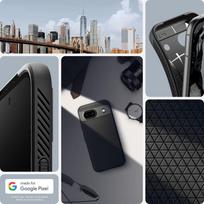 google pixel 8a deklai - Spigen "Liquid Air Google Pixel 8a" Matte Black - 7 nuotrauka