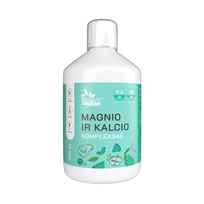 RawPowders Magnio ir kalcio kompleksas, skystas maisto papildas, 500 ml