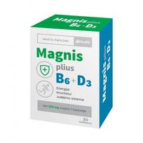 VIVAVIT maisto papildas MAGNIS   B6   D3, 30 kaps.