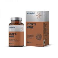 VITAMUN maisto papildas LION'S MANE, 60 kaps.