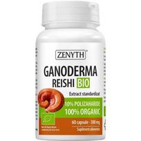 ZENYTH maisto papildas ORGANIC REISHI, 60 kaps.