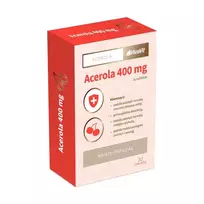 VIVAVIT maisto papildas ACEROLA 400 mg, 30 tab.