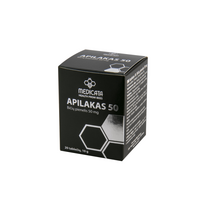 MEDICATA maisto papildas bičių pienelis APILAKAS 50 mg, 20 tab.
