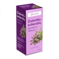 VIVAVIT maisto papildas ČIOBRELIŲ IR SVILAROŽIŲ EKSTRAKTŲ TIRPALAS, 100 ml
