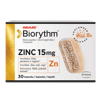 walmark - BIORYTHM maisto papildas ZINC, 30 kaps. - 1 nuotrauka