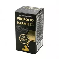 MEDICATA maisto papildas PROPOLIO, 40 kaps.