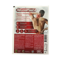 REUMAPLAST pipirinis pleistras, 10 cm x 16 cm, 1 vnt.