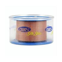 OLKO ruloninis pleistras SILK SKIN, 2,5 cm x 500 cm, 1 vnt.