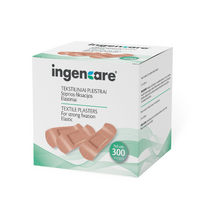 INGENCARE tekstiliniai pleistrai, 300 vnt.