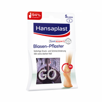HANSAPLAST pūslių pleistrai, 5 vnt.