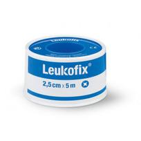 LEUKOFIX vandeniui atsparus medicininis pleistras plastikinėje ritėje, 2,5 cm x 5 m, 1 vnt.