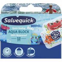 SALVEQUICK pleistrai AQUA BLOCK KIDS, 12 vnt.