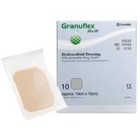 GRANUFLEX tvarstis, 10 cm x 10 cm, 10 vnt.