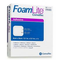 CONVATEC tvarstis FOAM LITE, 8 cm x 8 cm, 10 vnt.